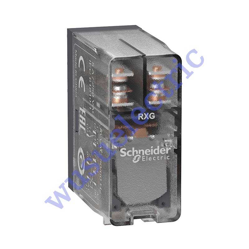 Schneider RXG25P7 interface plug in relay