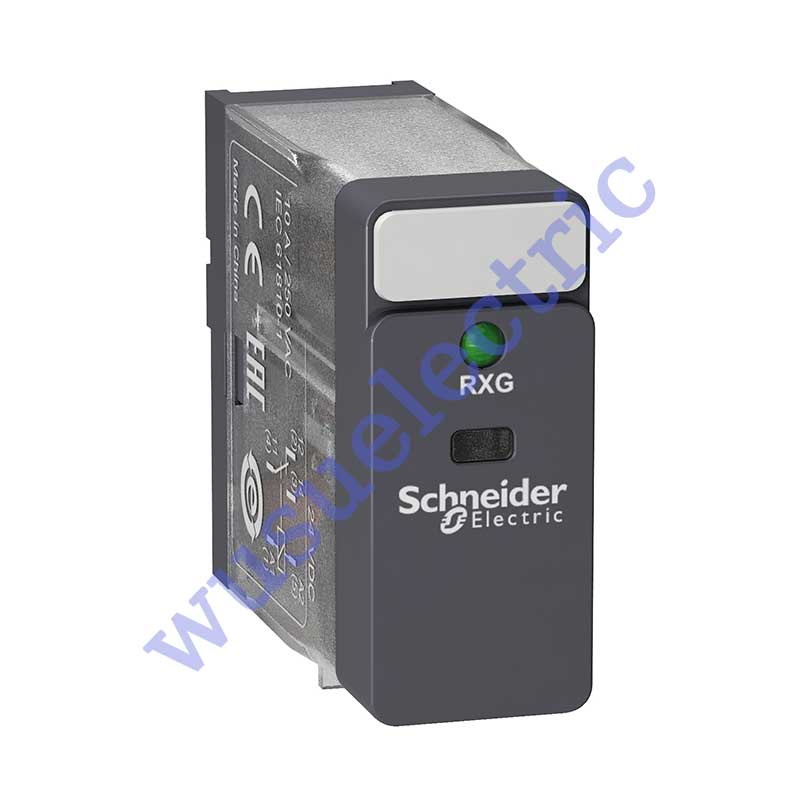 Schneider RXG13BD interface plug in relay